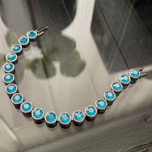 Sea Blue Ice Bracelet